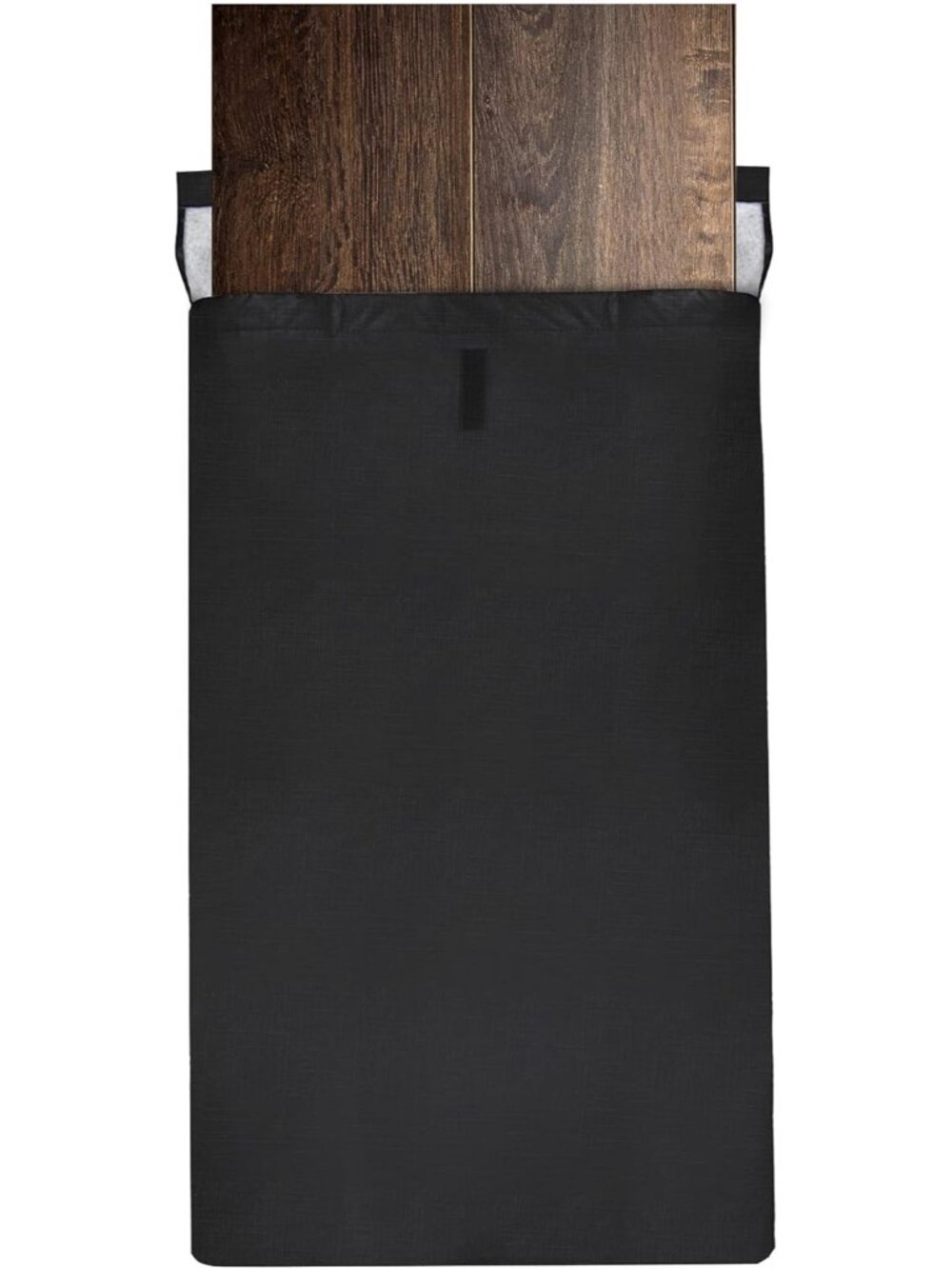 Felt LinedSorefy Felt Lined Dining Table Leaf Storage Bag, 52" x 28", Black